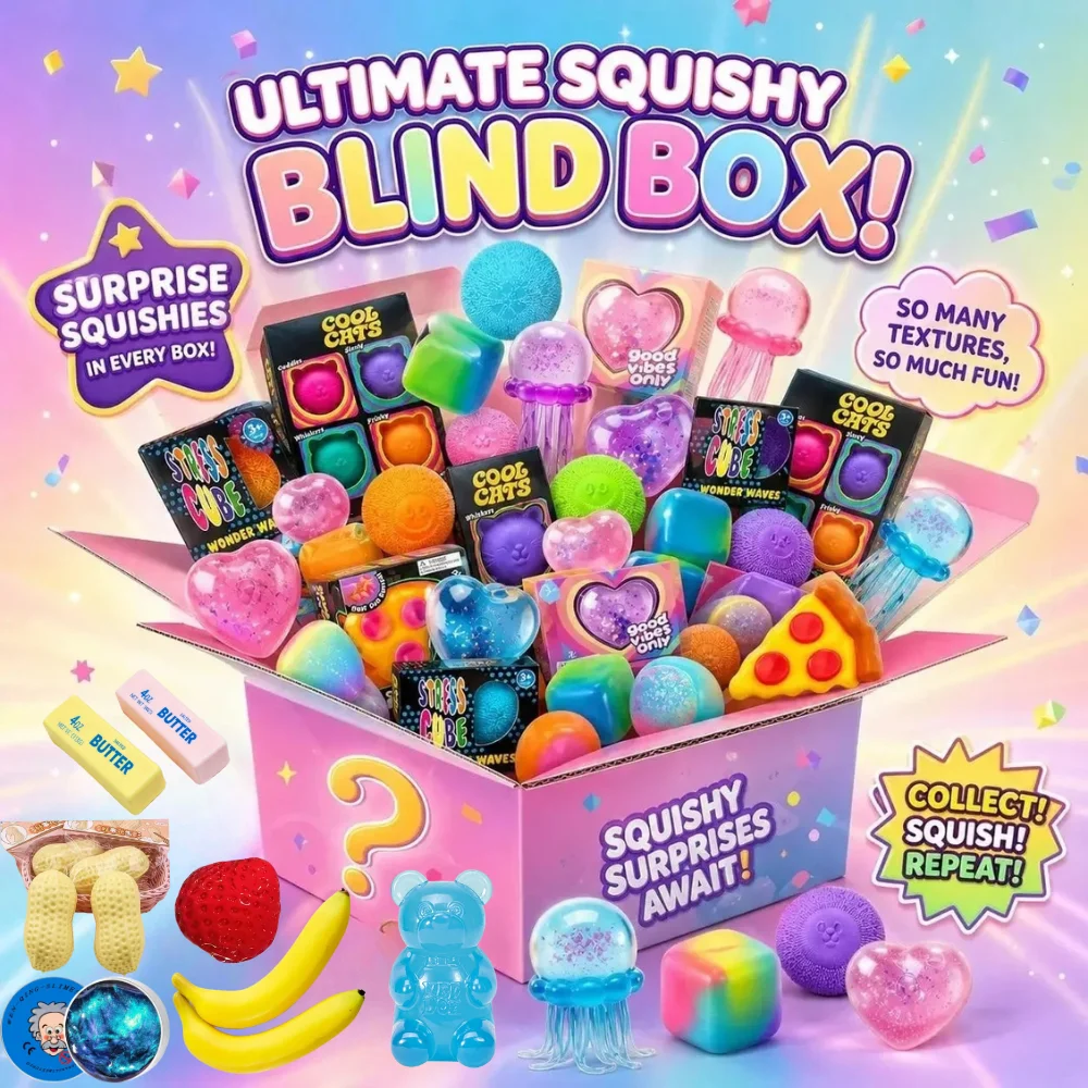 Squishy Mystery Box, Set di Gi - Party Games For Adults And Kids recensione e prezzo