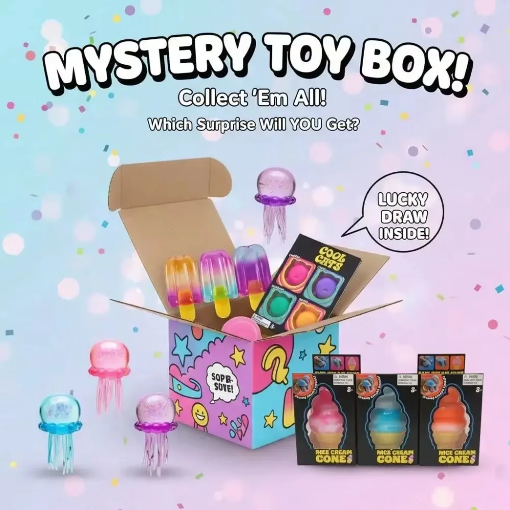 Squishy Mystery Box, Set di Gi - Party Games For Adults And Kids recensione e prezzo