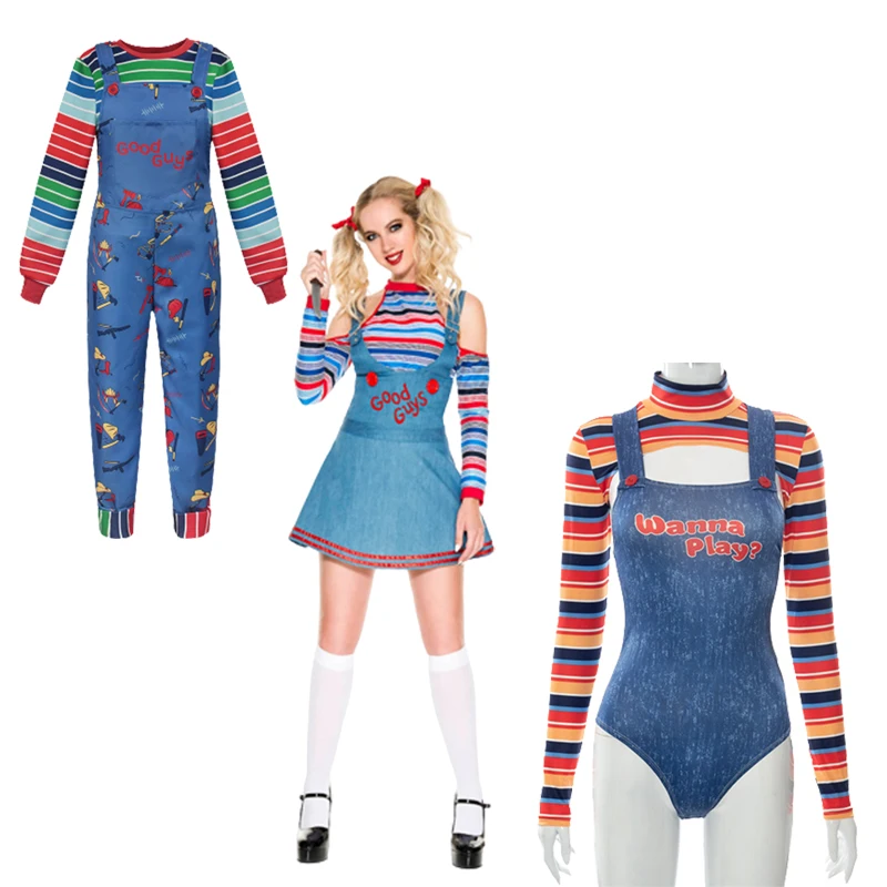 2025 Chucky Costume Cosplay Ca - Party Games For Adults And Kids recensione e prezzo