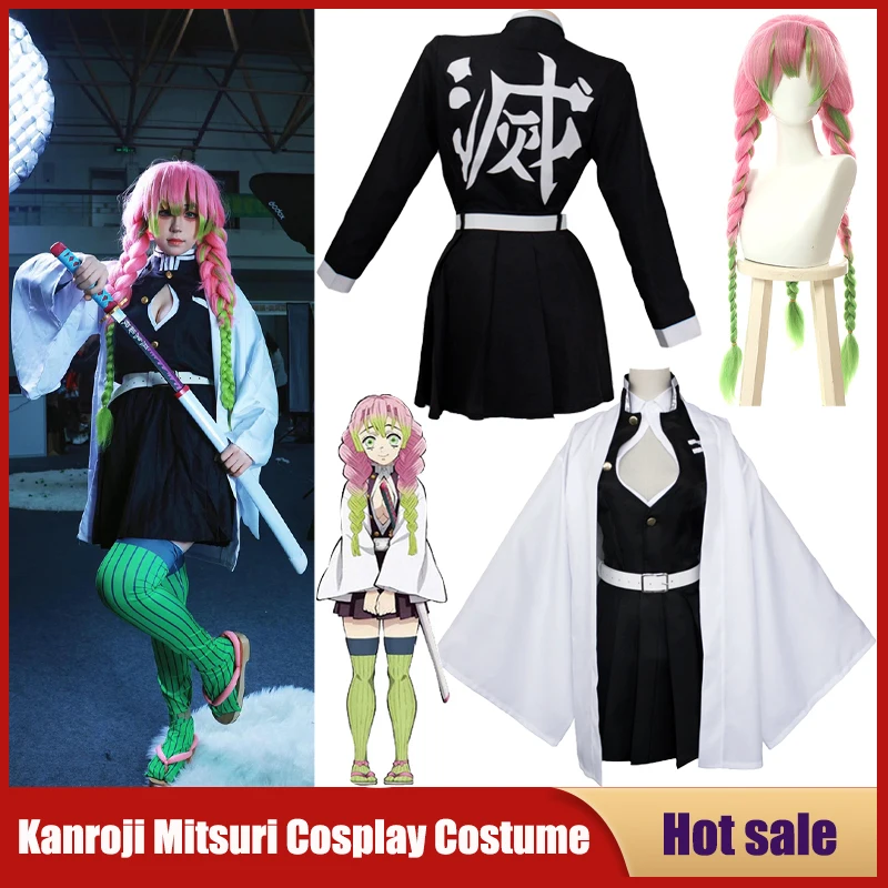 Anime Kanroji Mitsuri Costume  - Party Games For Adults And Kids recensione e prezzo