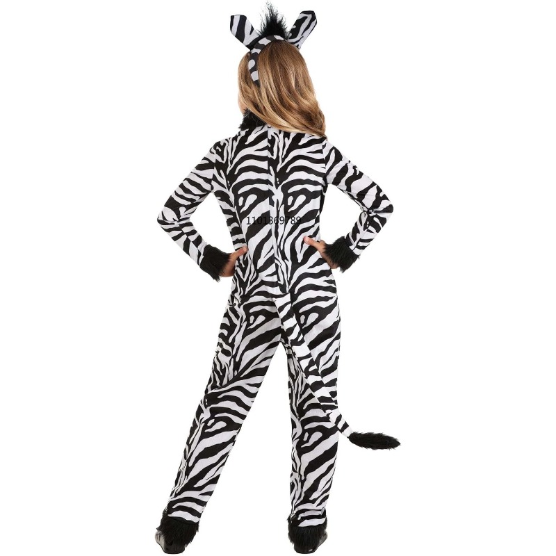 Costume da Zebra per Bambine c - Zoo Party Games recensione e prezzo